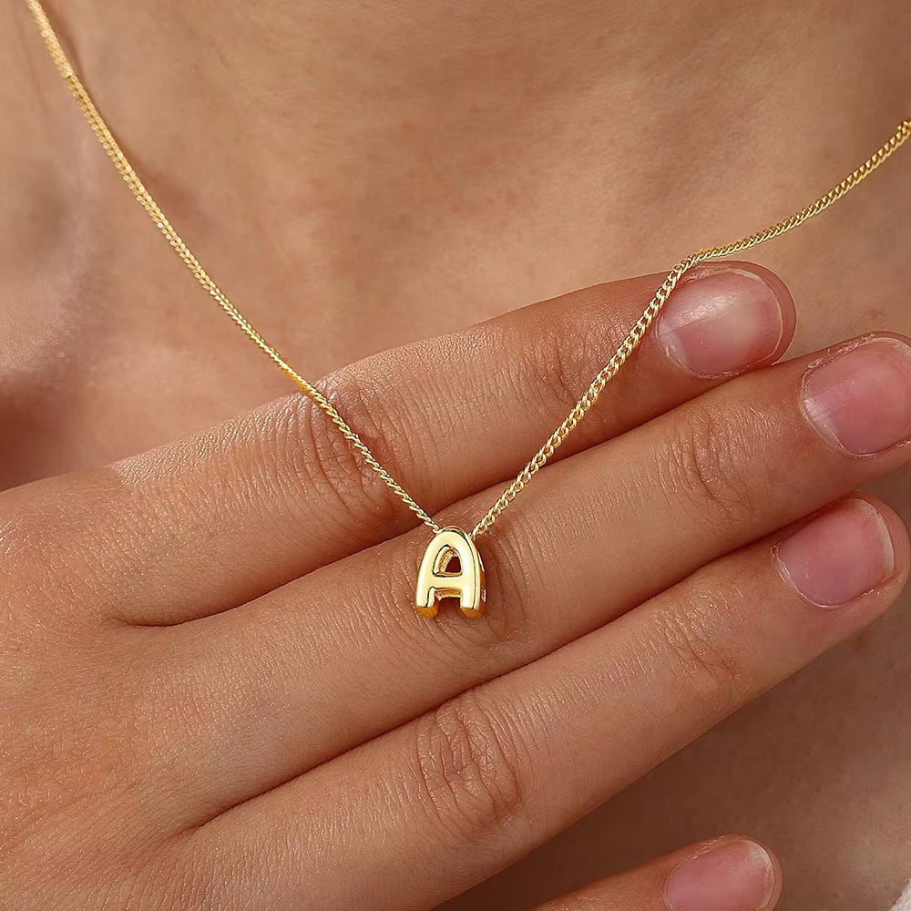 MiniGlow™ Bubble Letter Necklace