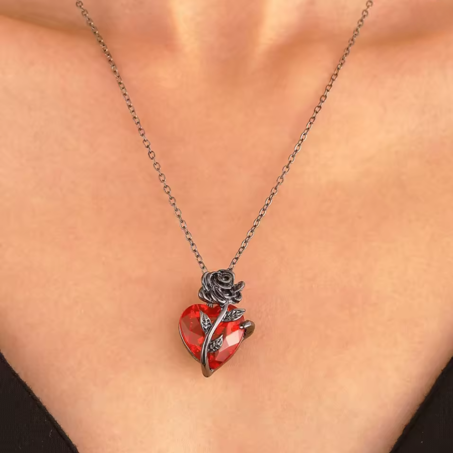 LunaRose™ Luminous Heart Necklace