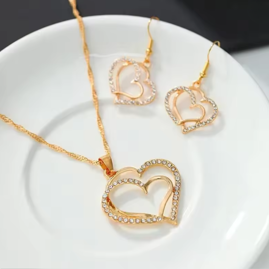 LunaHearts™ 3-Piece Jewelry Set