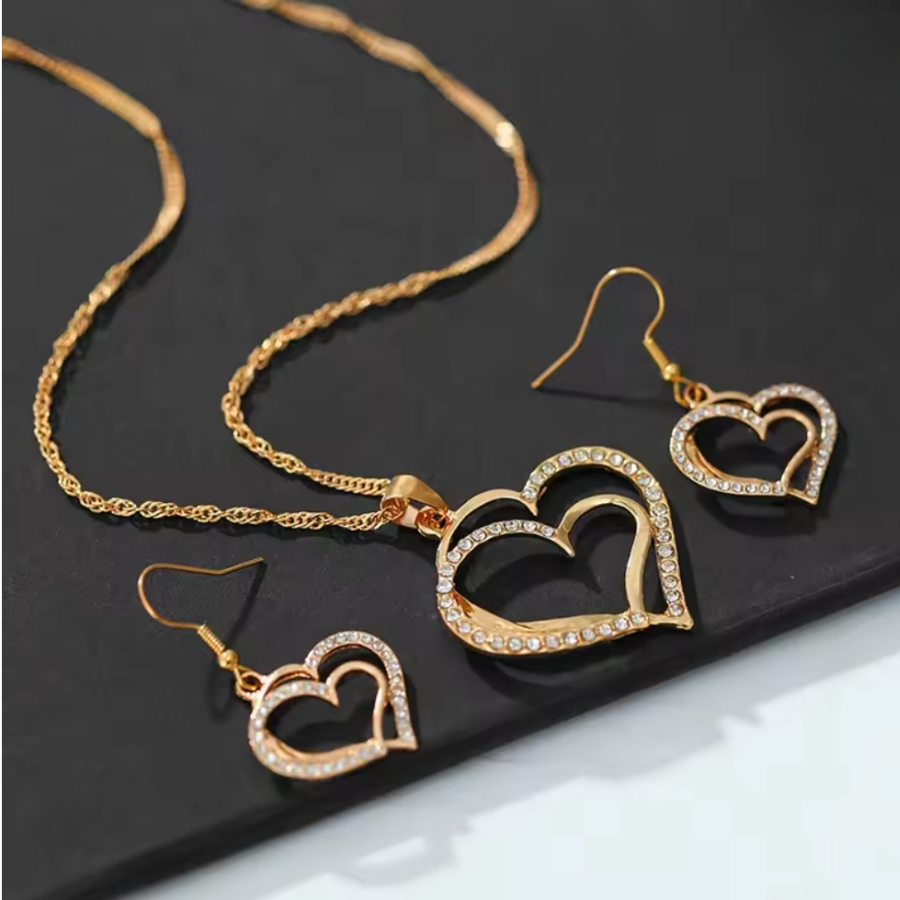 LunaHearts™ 3-Piece Jewelry Set