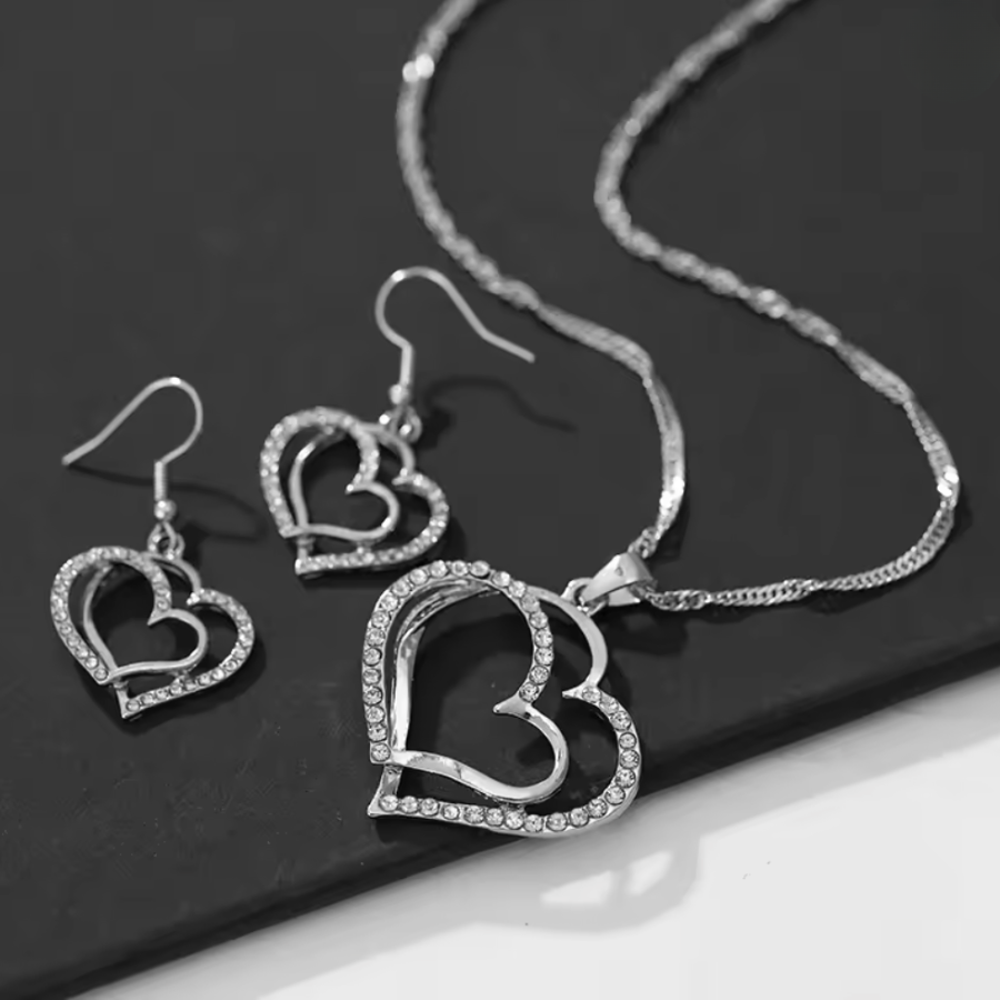 LunaHearts™ 3-Piece Jewelry Set