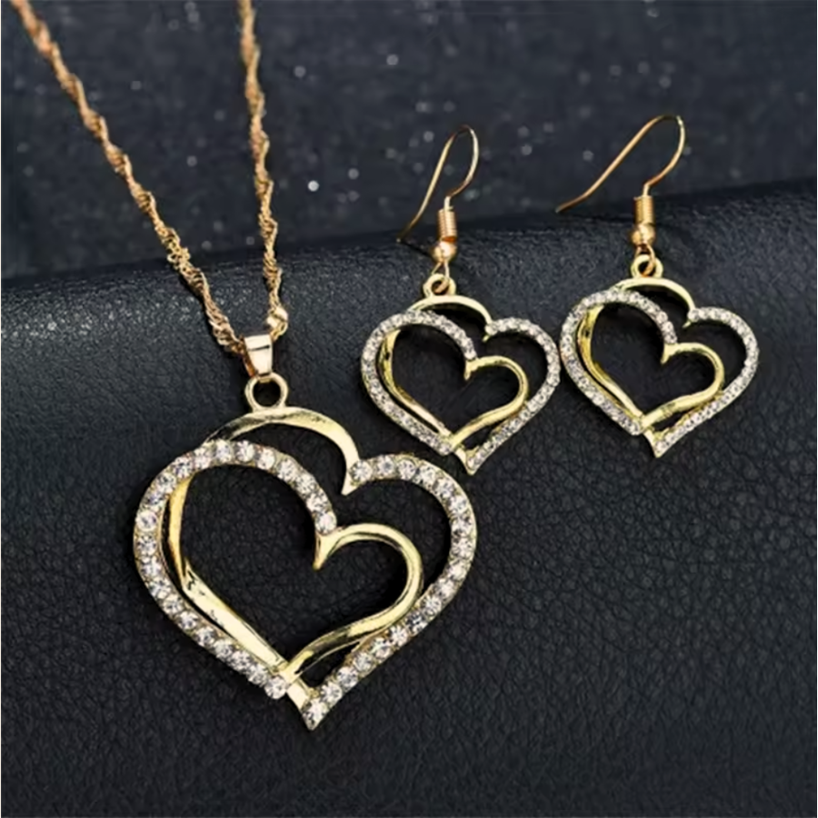 LunaHearts™ 3-Piece Jewelry Set